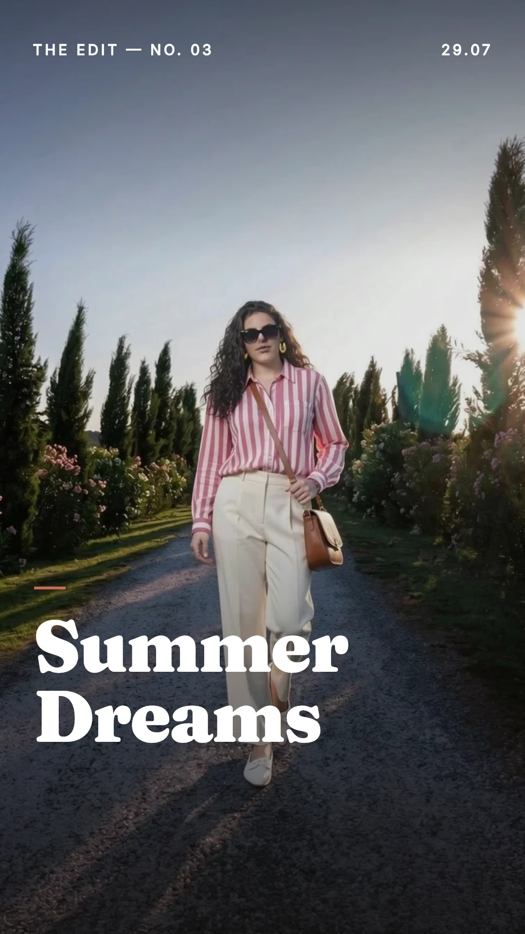 Clottr editorial cover — The Edit No. 03, Summer Dreams