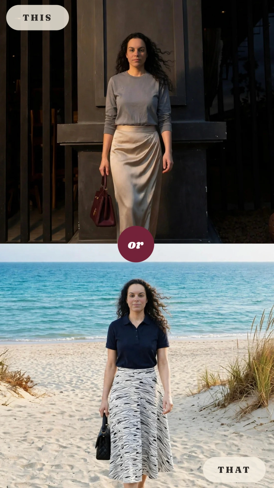 Clottr AI generating a fast, realistic virtual try-on preview from a single selfie